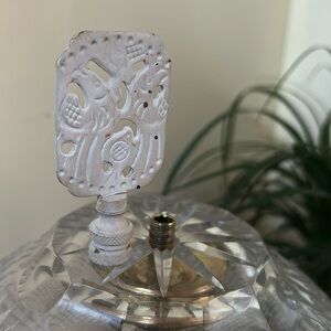 Lamp Finial with fish design